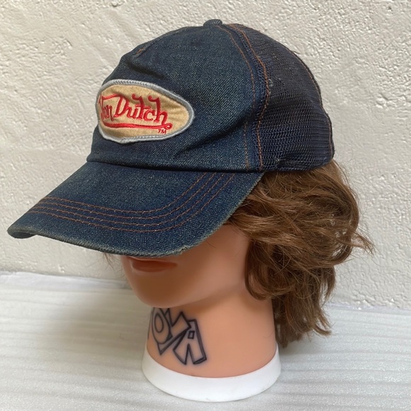 Von Dutch - Denim Trucker Hat - Picture 10 of 10